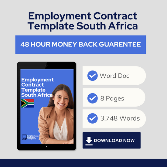 Employment Contract Template - Monthly Salary, Probation - South Africa