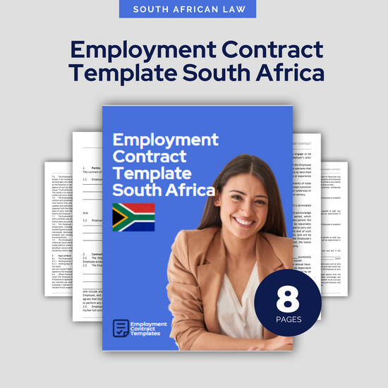 Employment Contract Template - Monthly Salary, Probation - South Africa