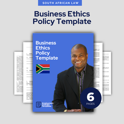 Business Ethics Policy Template - South Africa
