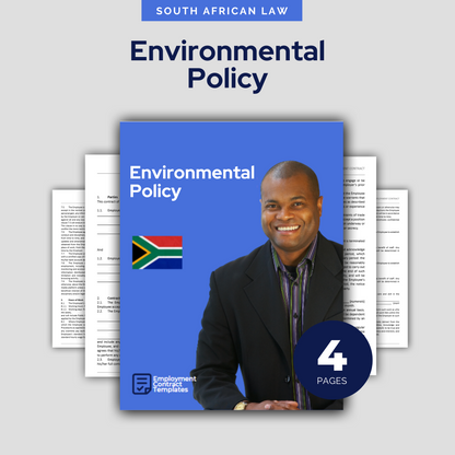 Environmental Policy Template - South Africa